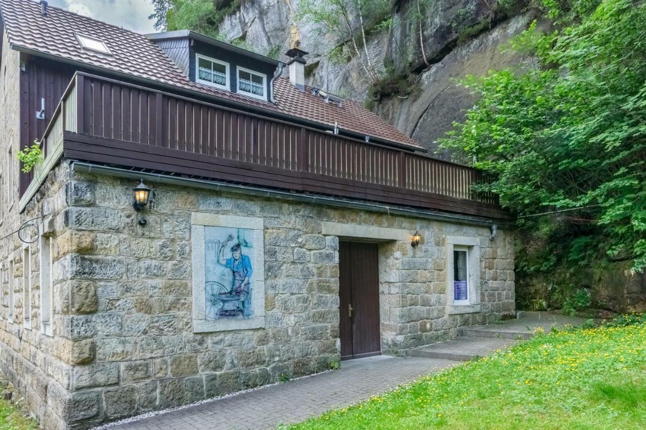 Ochelschmiede Apartment Rathmannsdorf Bagian luar foto